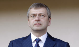 President of the football club AS Monaco, Dmitry Rybolovlev attends the french league two soccer match Monaco vs Caen, Saturday, May 4, 2013, in Monaco stadium. (AP Photo/Lionel Cironneau)