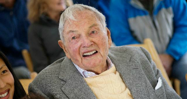 მილიარდერი დევიდ როკფელერი 101 წლის ასაკში გარდაიცვალა
